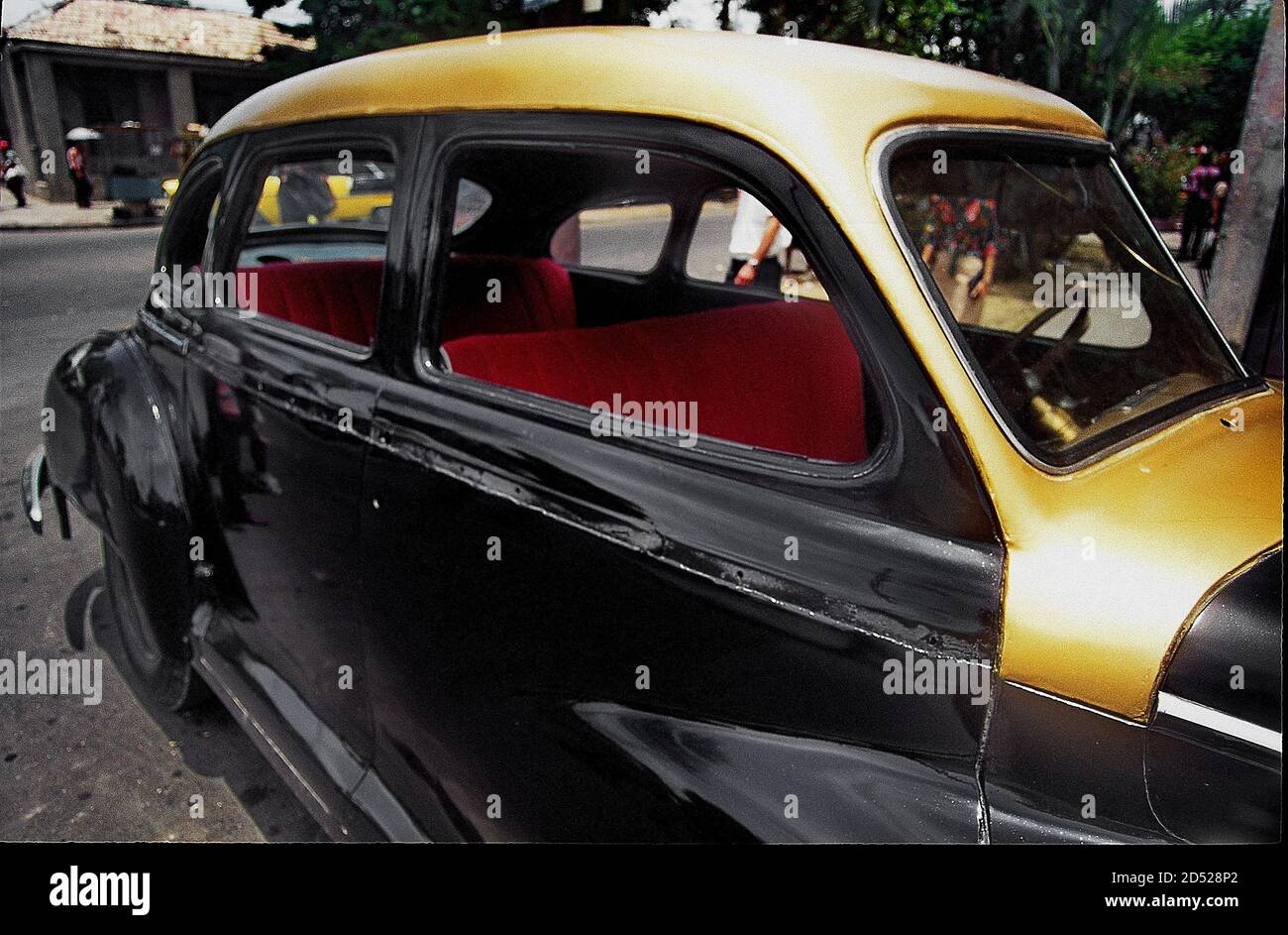 Chrysler Windsor 1947  in Santiago de Cuba Stock Photo
