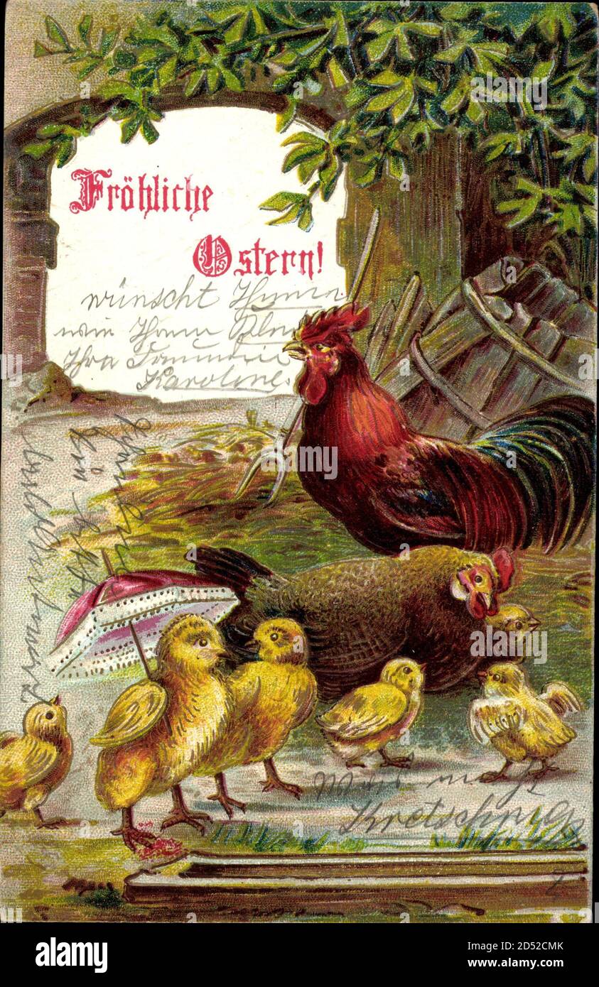 Miskall Bauernhof-Hühnerfiguren Set – Realistische Hühner, Hahn & Küken Aus Weichem Kunststoff, Perfekt Als Deko Für Ostern, Garten Oder Spiel