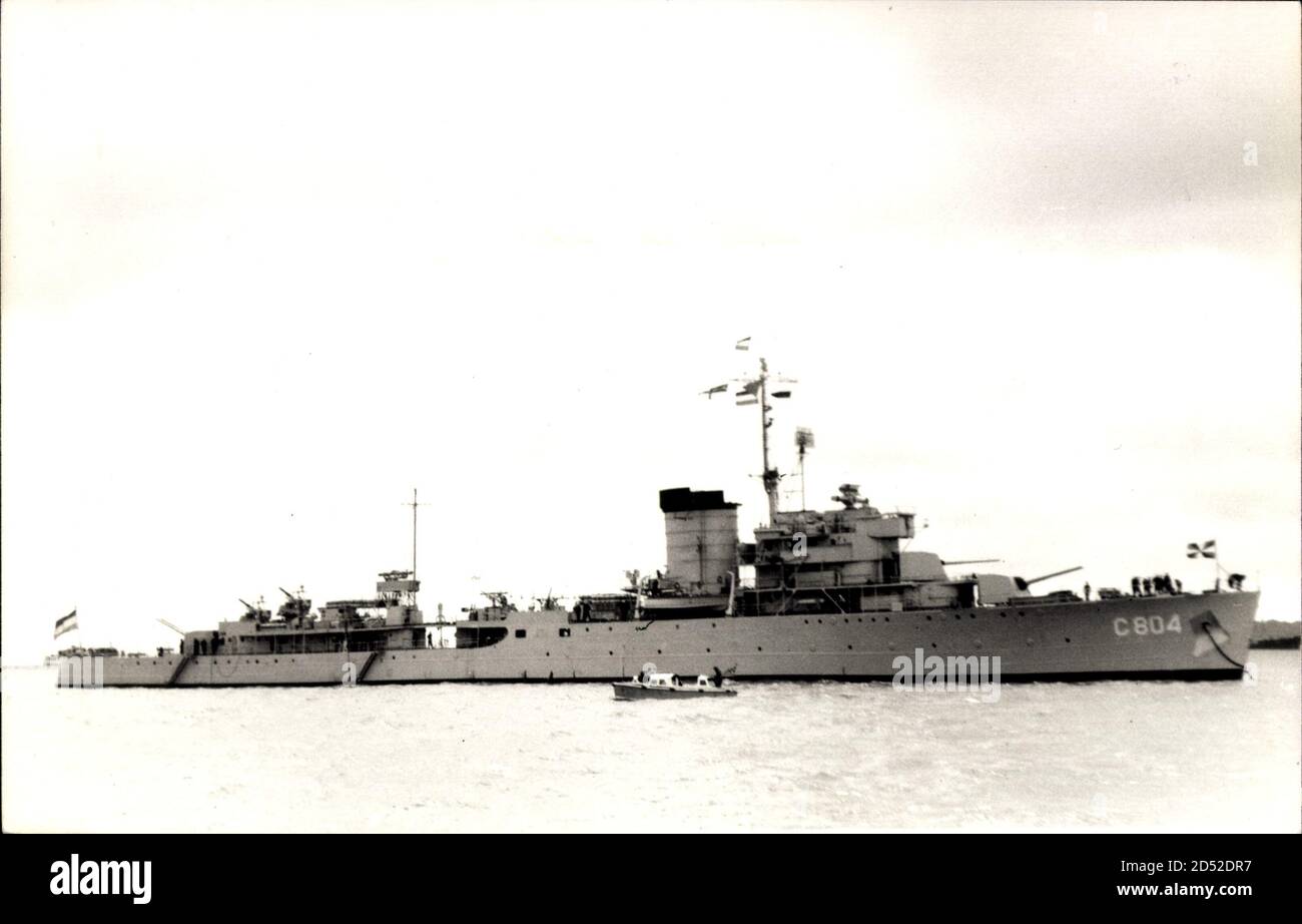 Niederländisches Kriegsschiff, C 804, Tromp, Koninklijke Marine usage