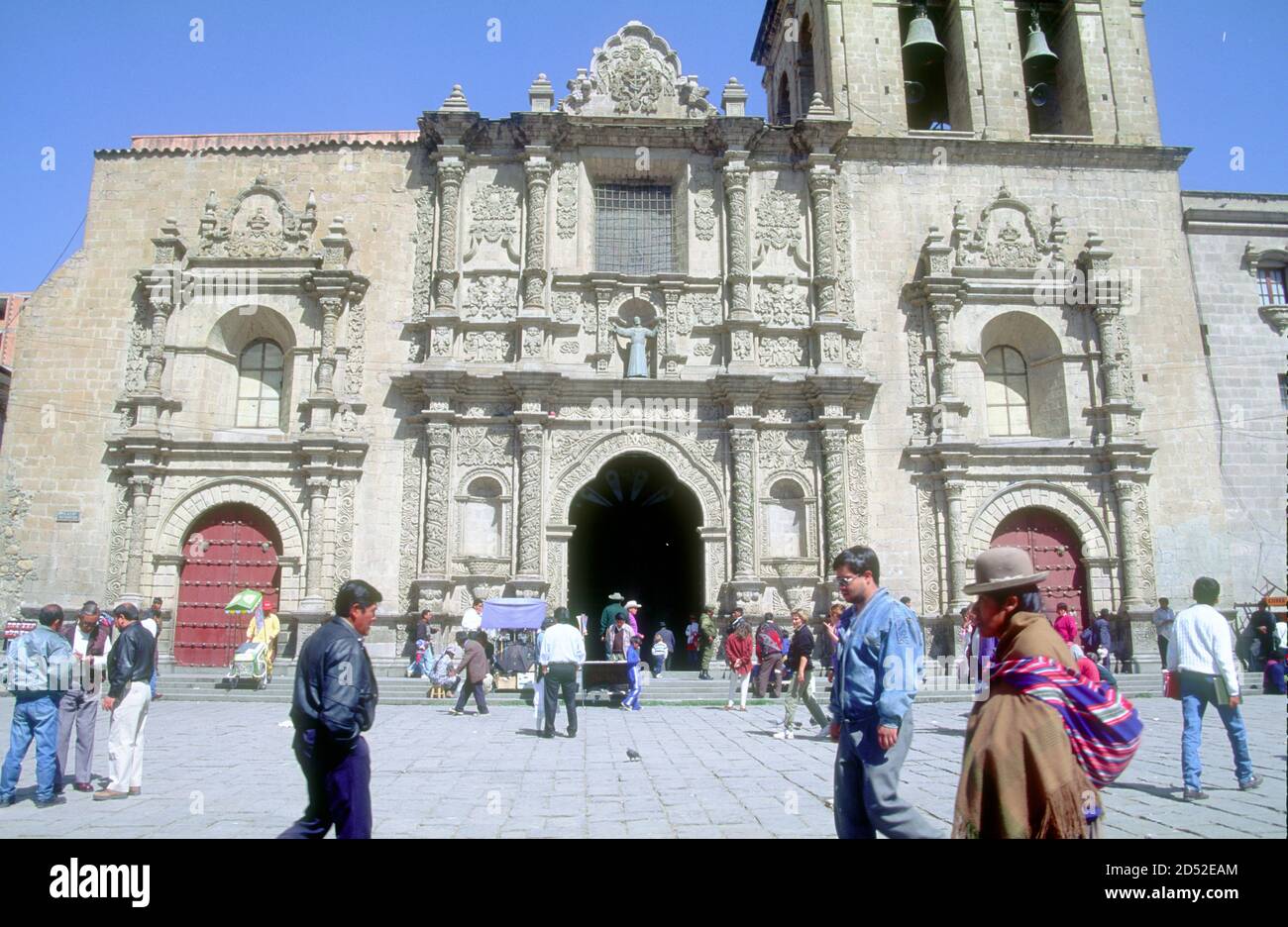Basilica san francisco la paz hi-res stock photography and images - Alamy