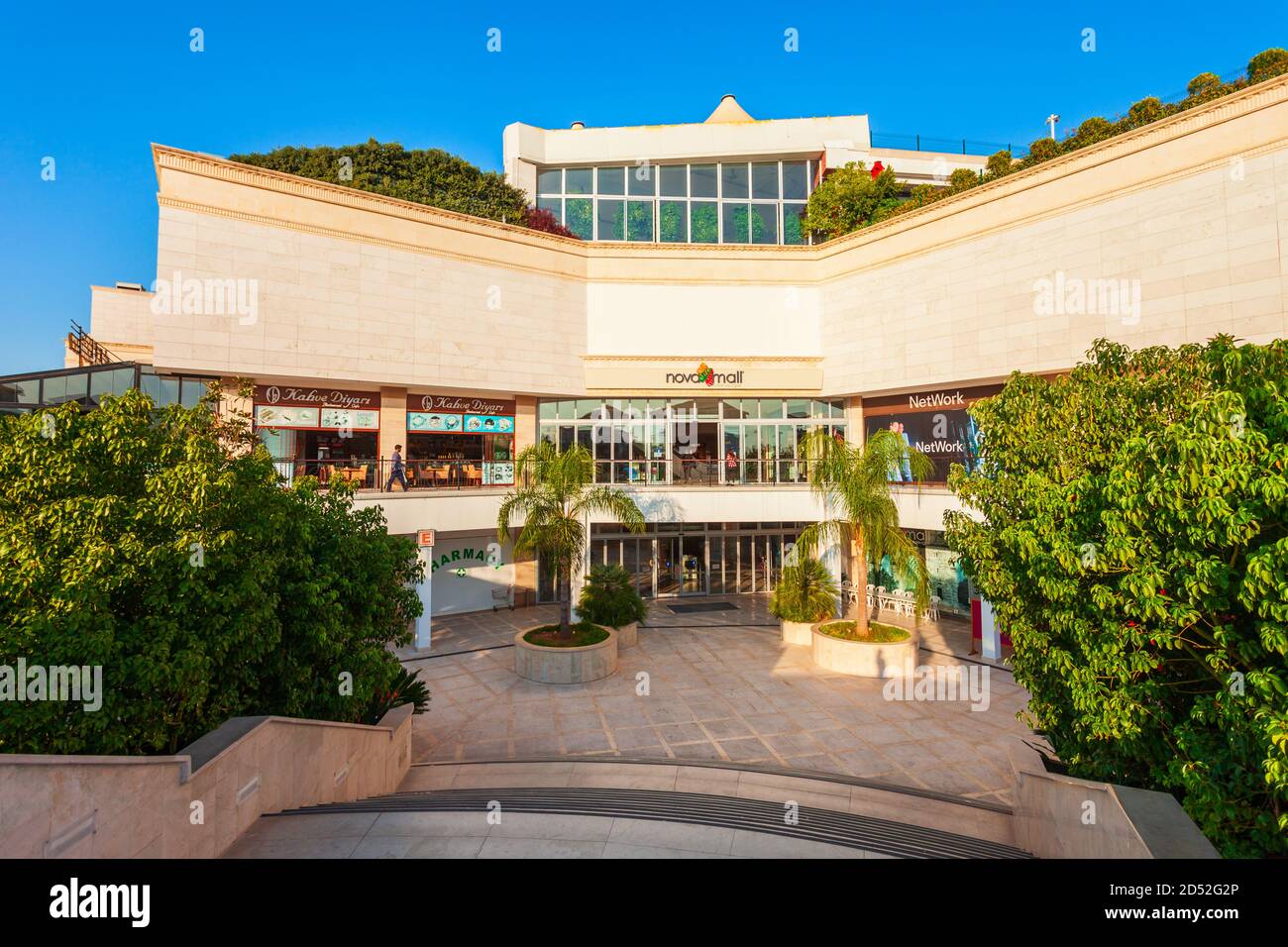 MANAVGAT, TURKEY - NOVEMBER 08, 2019: Nova Mall is a shopping and entertainment centre in Manavgat city in Antalya region in Turkey Stock Photo