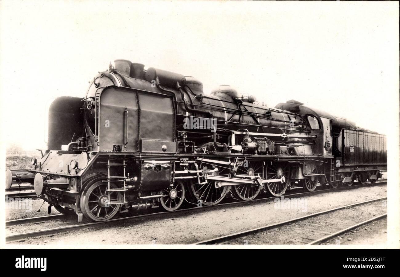 Französische Eisenbahn, Chemin de fer, Locomotive, PLM No E 67 | usage worldwide Stock Photo