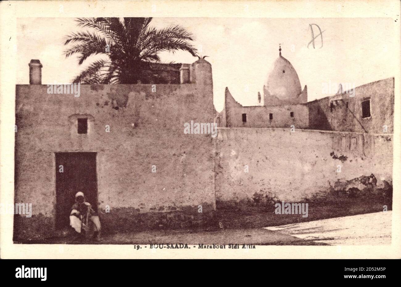 Bou Saada Algerien, Marabout Sidi Attia, Religiöse Stätte | usage worldwide Stock Photo