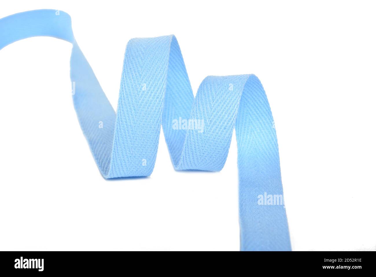 Blue twisted ribbon hi-res stock photography and images - Alamy