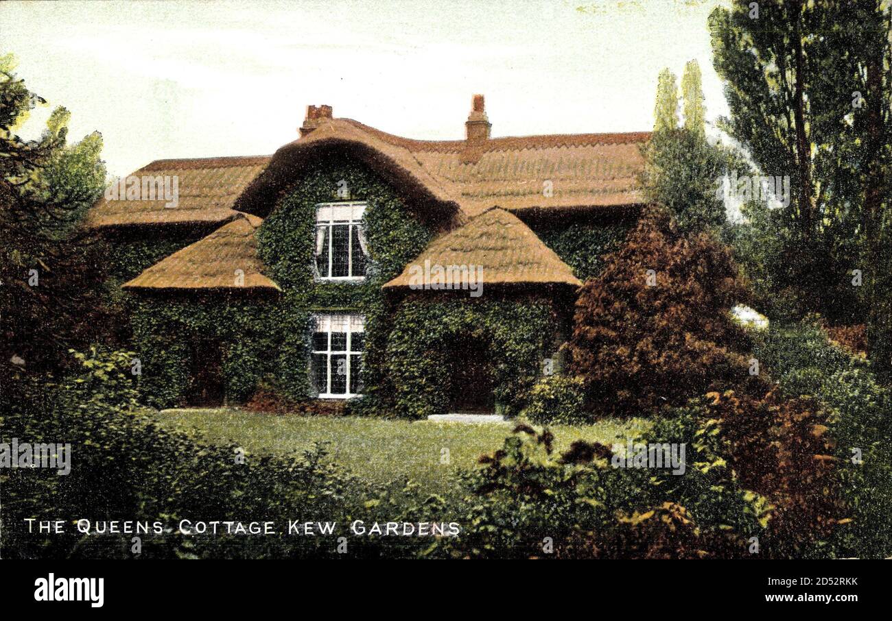Kew Greater London, The Queens Cottage, Königl. Haus usage worldwide