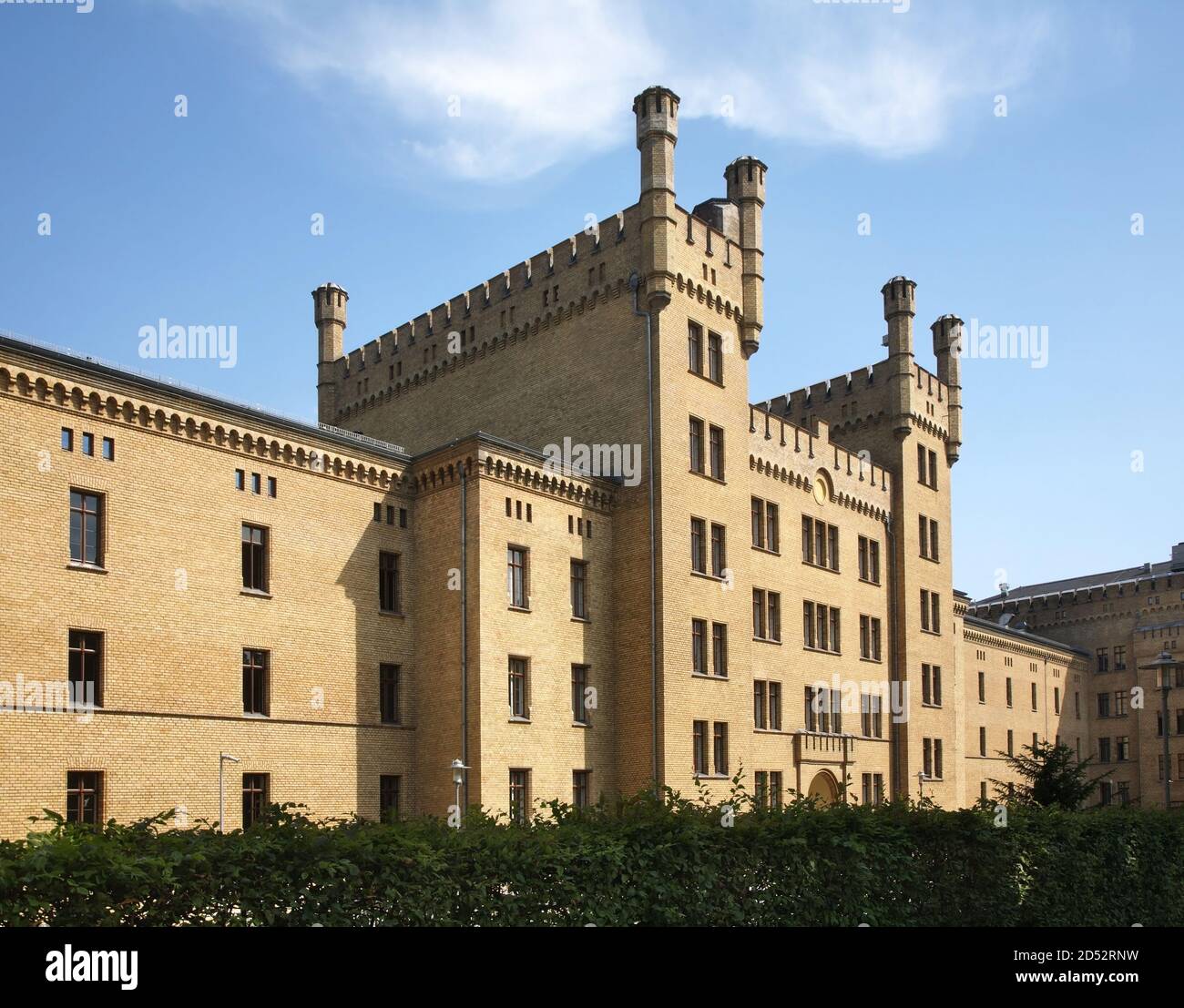 Former school at Jagerallee street in Potsdam. State Brandenburg