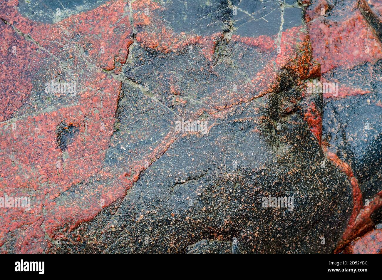 sea stone texture, natural stone background Stock Photo