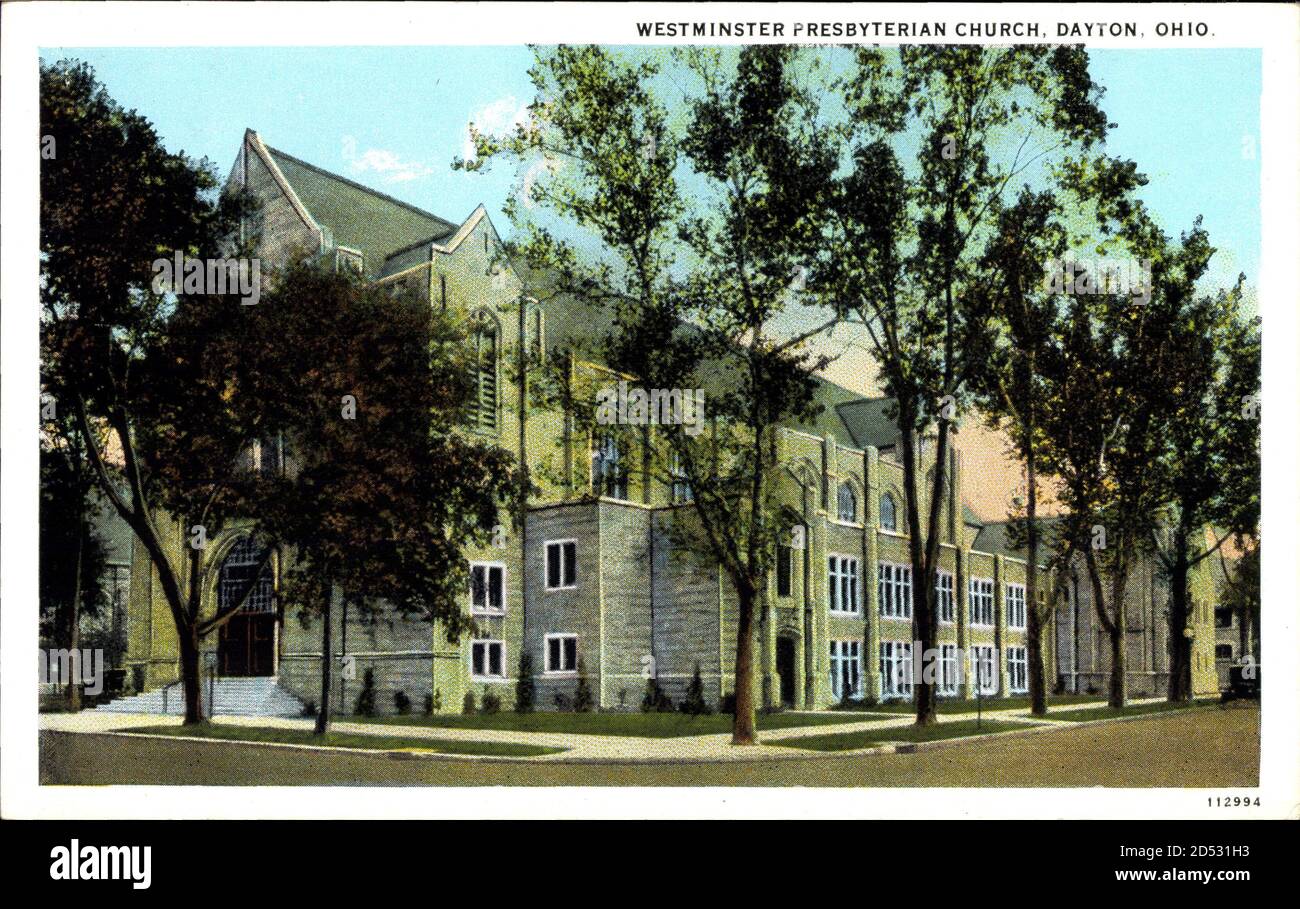 Dayton Ohio USA, Westminster Presbyterian Church, Kirche usage