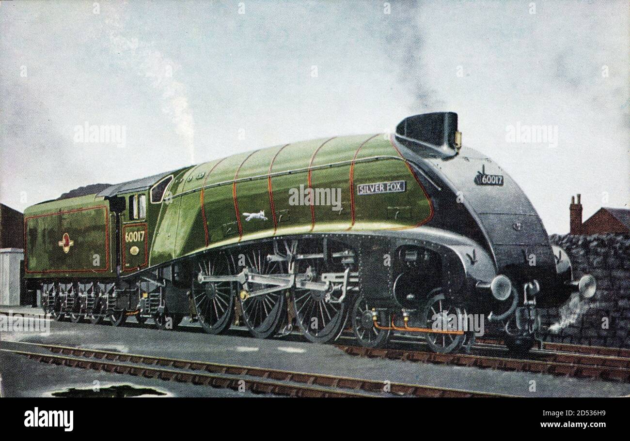 Lner class a4 silver fox hi-res stock photography and images Lner class a4 silver fox hi-res stock photography and images