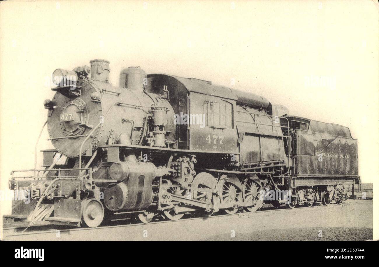 US Amerikanische Eisenbahn, Dampflokomotive, Central Railroad of New