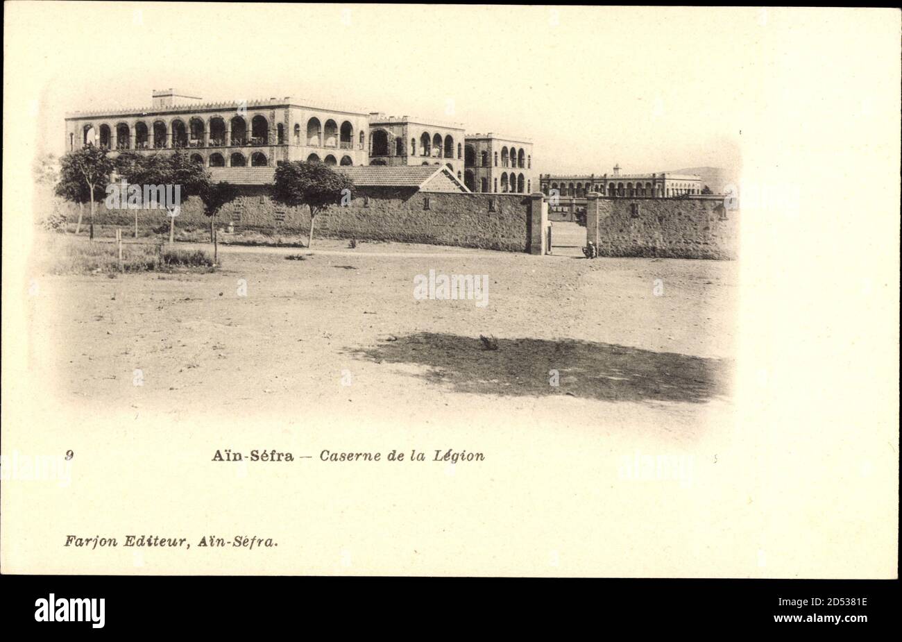 Ain Sefra Algerien, Caserne de la Légion, Kaserne, Fremdenlegion | usage worldwide Stock Photo