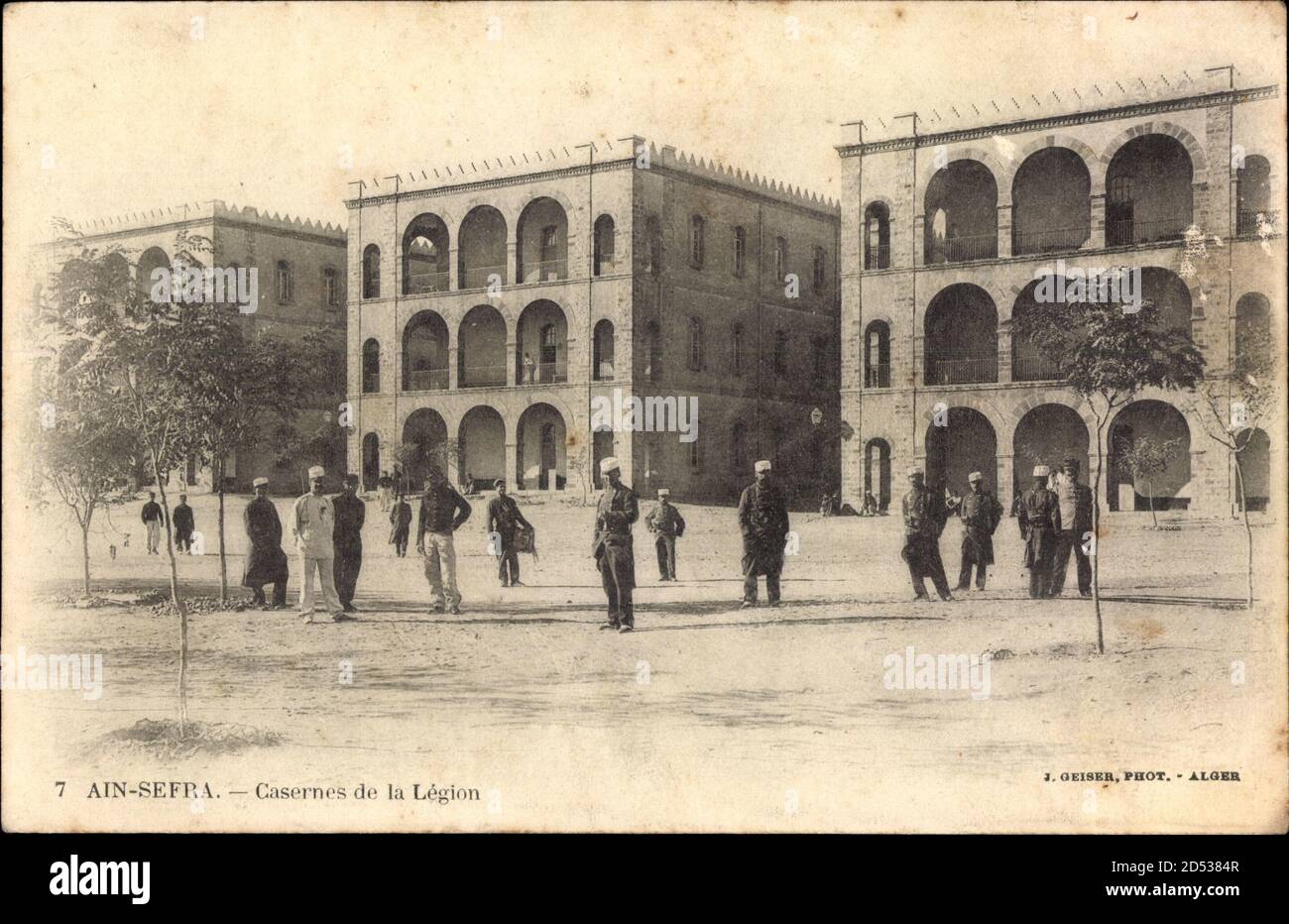 Ain Sefra Algerien, Casernes de la Légion, Fremdenlegion, Kasernen | usage worldwide Stock Photo