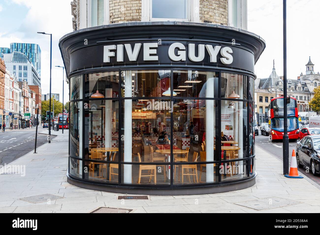 Five Guys burger restaurant at King