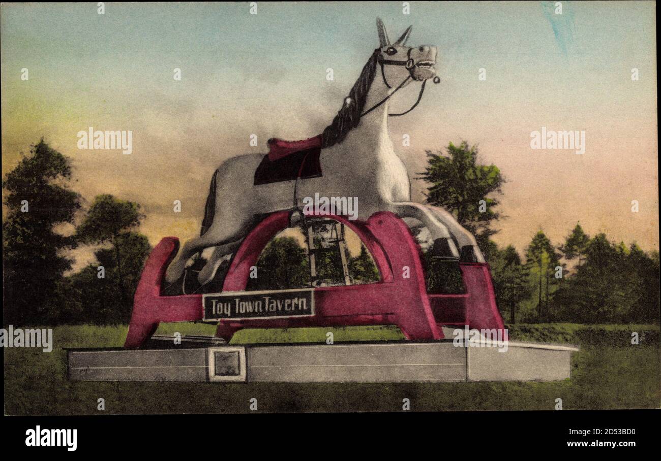 Winchendon Massachusetts USA, Rocking Horse, Landmark, Toy Town Heaven
