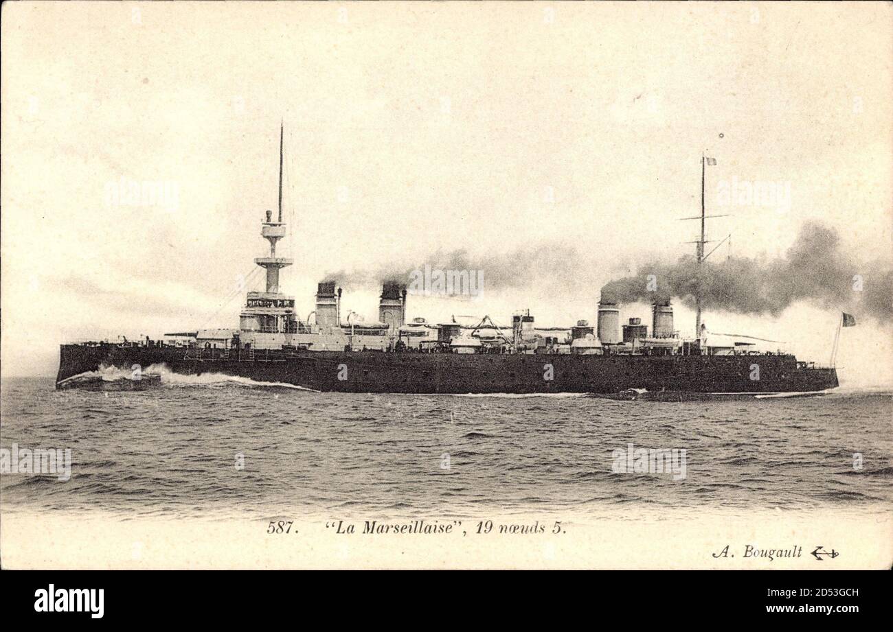 Französisches Kriegsschiff Marseillaise, Croiseur Cuirasse de 1re