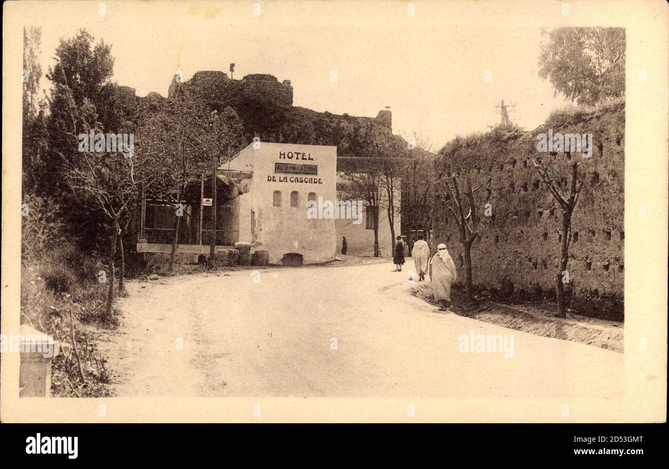 El Hadjeb Algerien, Ville Nouvelle, Neues Viertel, Hotel de la Caserne