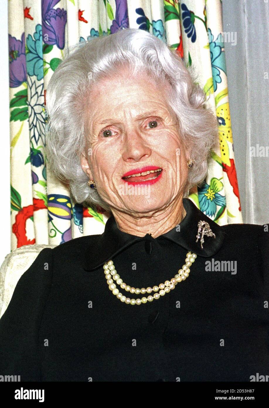 Mrs. John S. McCain, Jr. (Roberta), wife of United States Navy Admiral John S. McCain, Jr