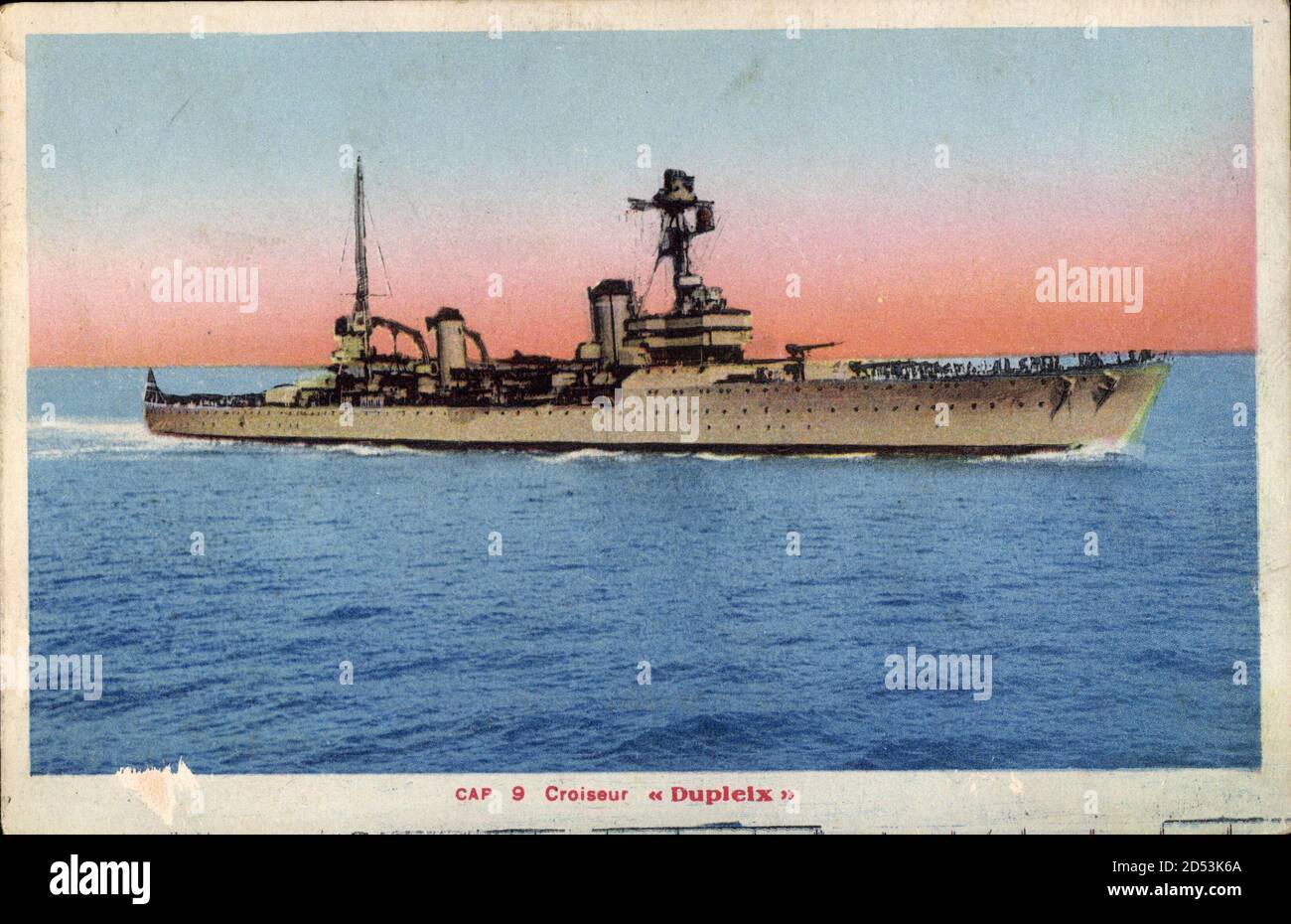 Dupleix Ship Französisches Kriegsschiff, Croiseur Dupleix, Marine Militaire | usage ...