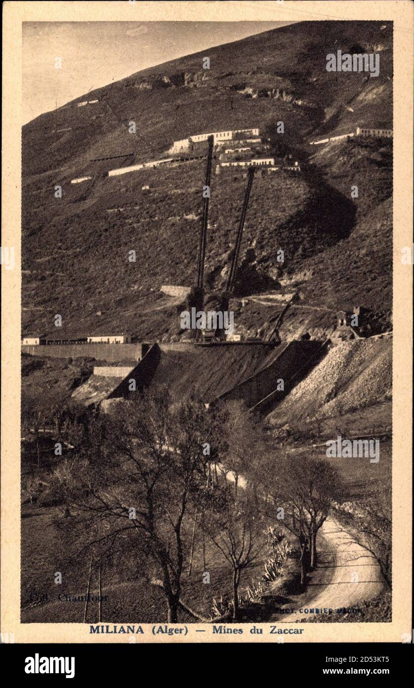 Miliana Algerien Mines Du Zaccar Blick Auf Das Bergwerk Usage miliana-algerien-mines-du-zaccar-blick-auf-das-bergwerk-usage