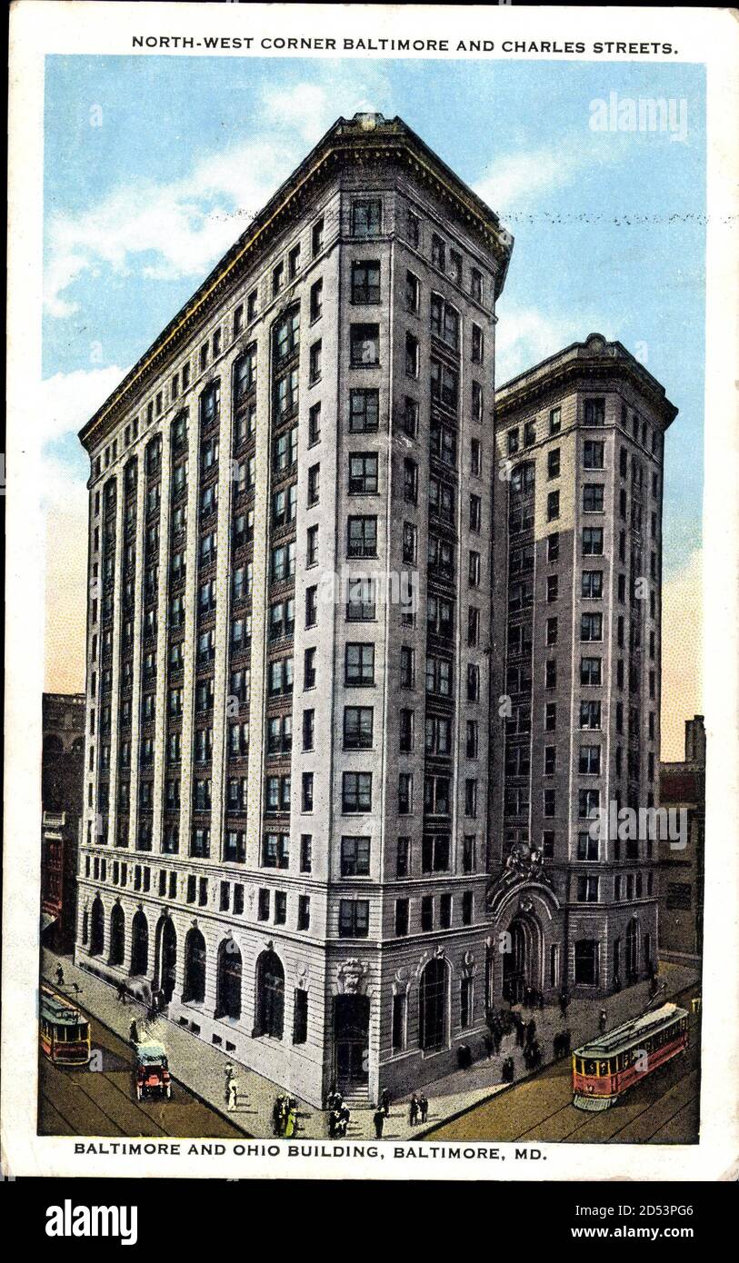 Baltimore Maryland, Baltimore and Ohio Building, Skyscrapers | usage ...