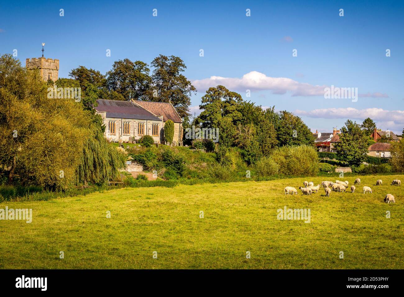 Bidford on Avon riverside, Warwickshire, England Stock Photo Alamy