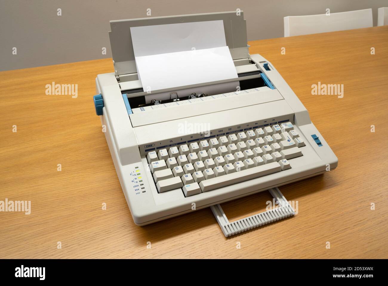 Electronic typewriter Stock Photo
