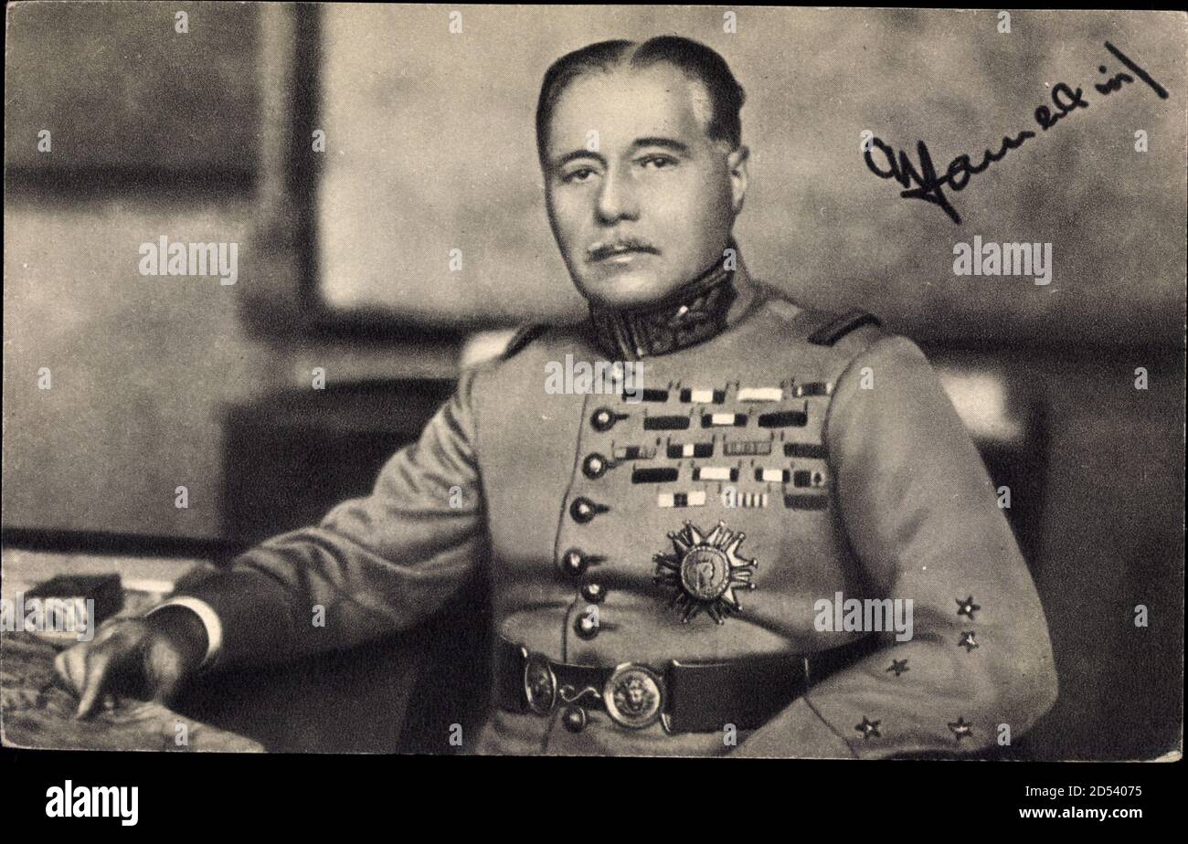 Général Maurice Gamelin, Portrait, Vice Président du Conseil de la Guerre | usage worldwide Stock Photo