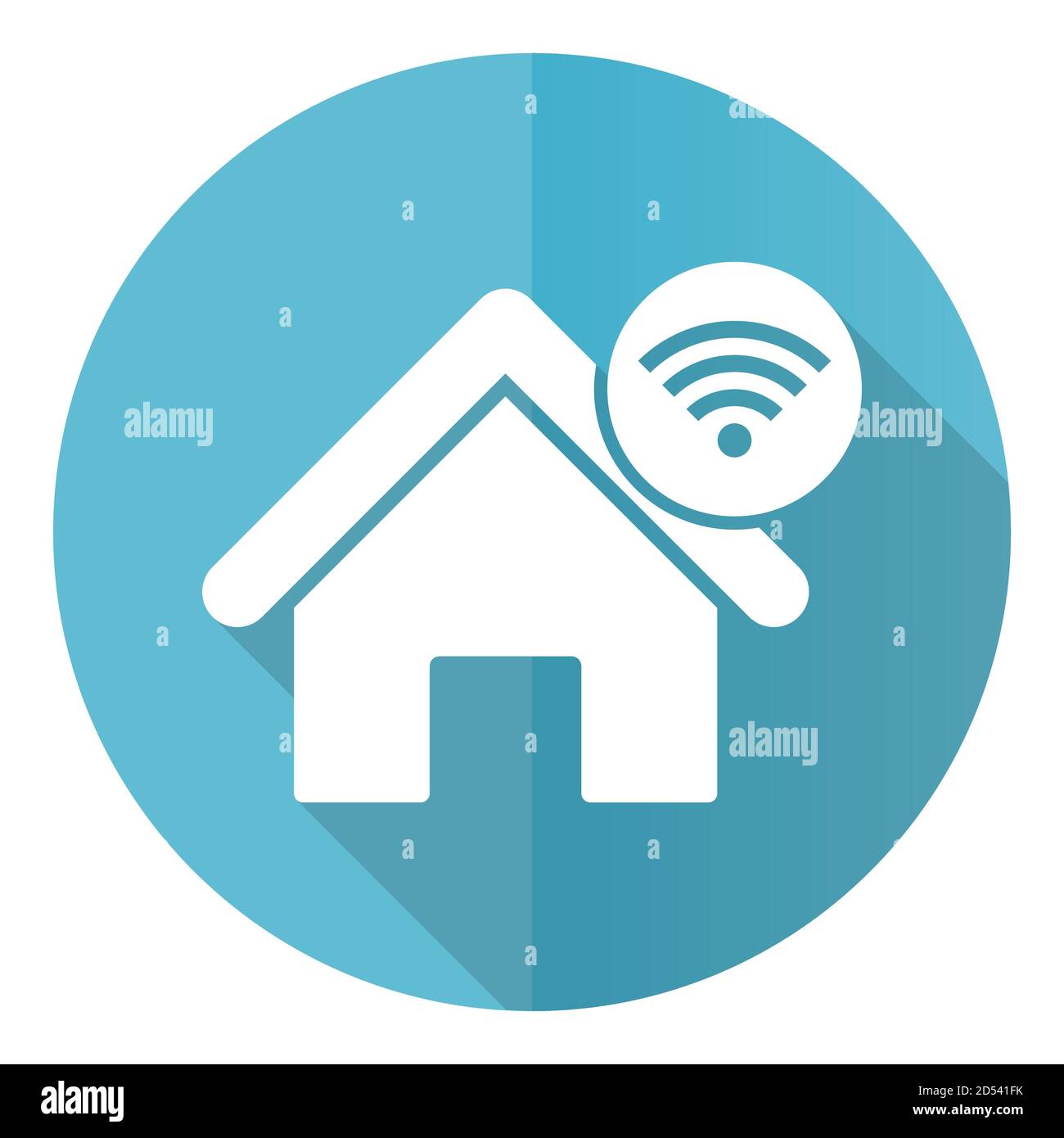 Wifi router in home Stock Vector Images - Alamy
