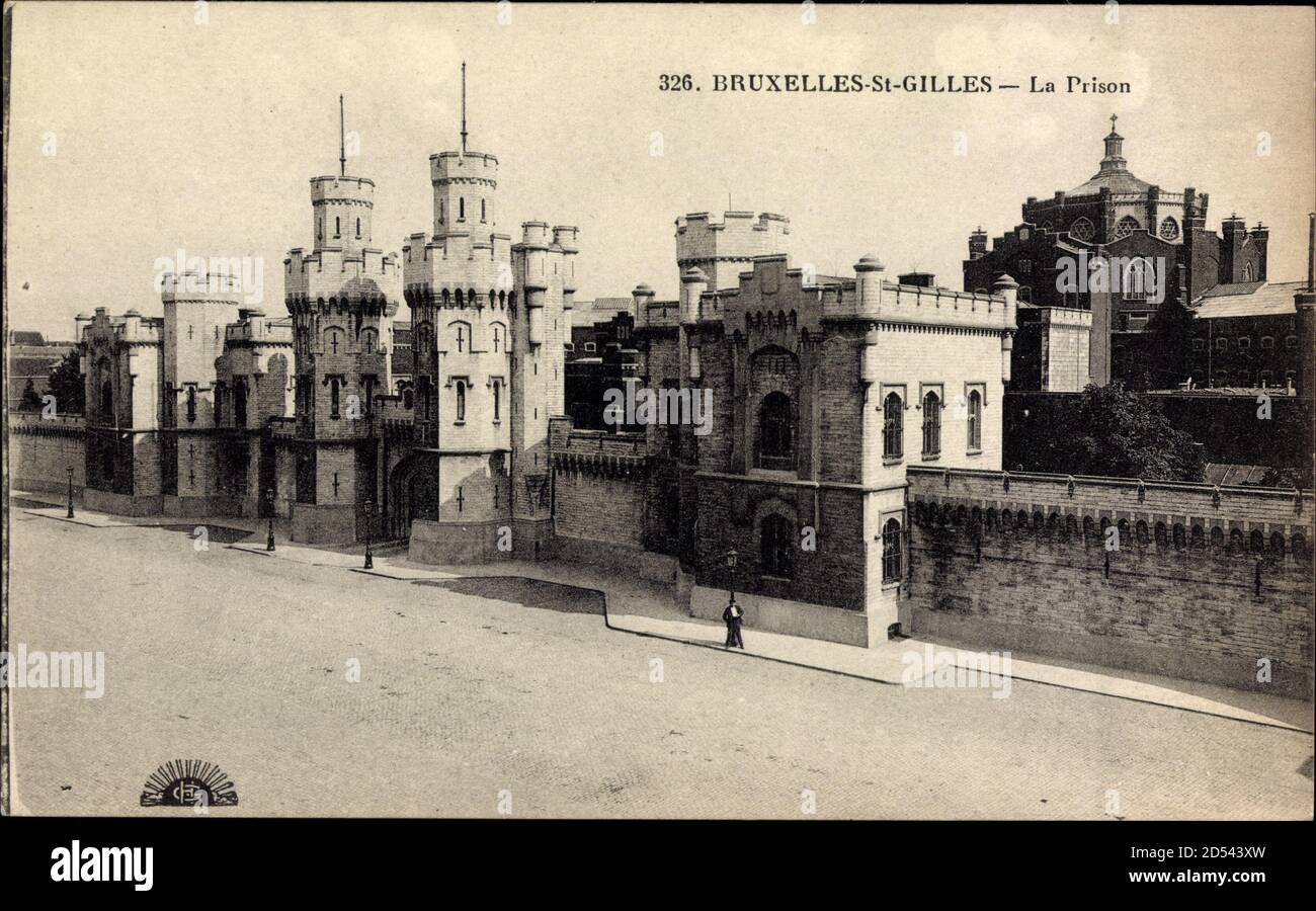 St. Gilles Bruxelles Brüssel, La Prison, Gefängnis usage worldwide