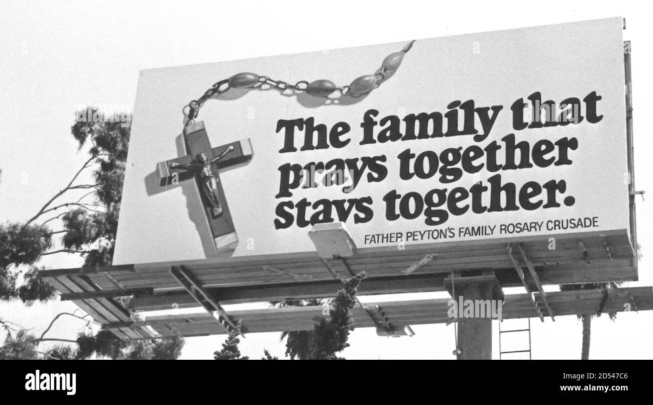 PRAY THE STORY OF PATRICK PEYTON Billboard With Patrick Peyton S 