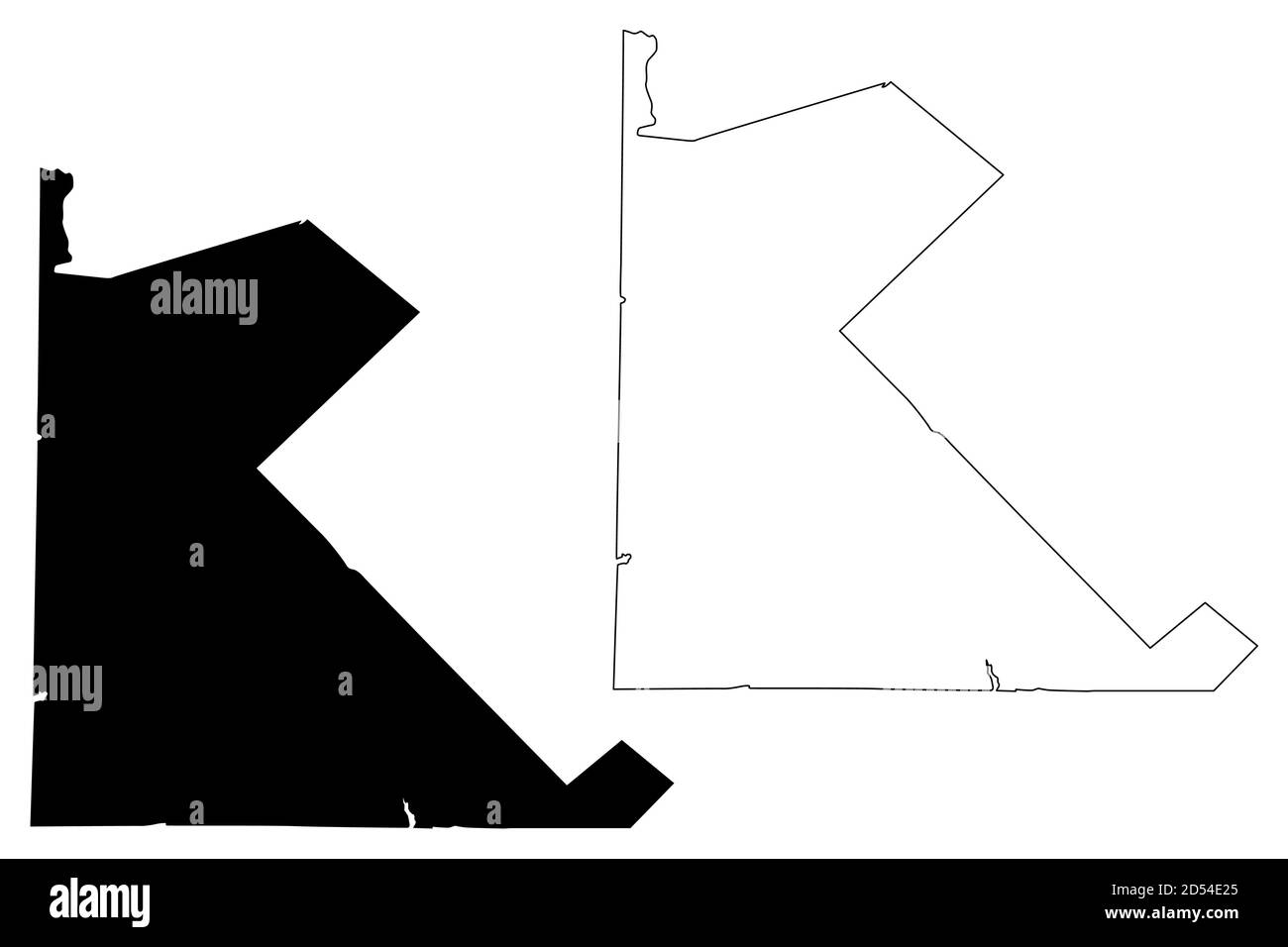 Saint francois county map Cut Out Stock Images & Pictures Alamy