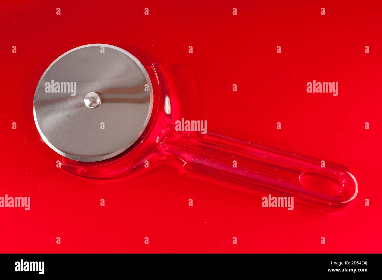 Pizza Cutter Slicer Knife Stock Photo Alamy