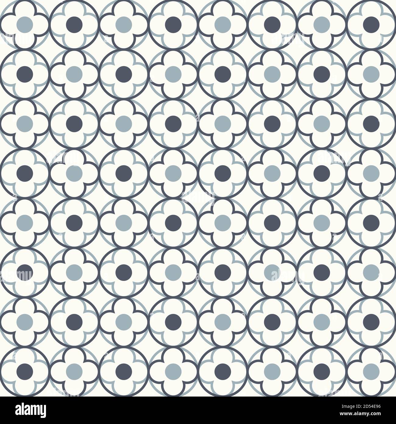 Tangled modern pattern, based on traditional oriental arabic geometric repeat patterns. Seamless vector background. Plain neutral natural colors - eas Stock Vector