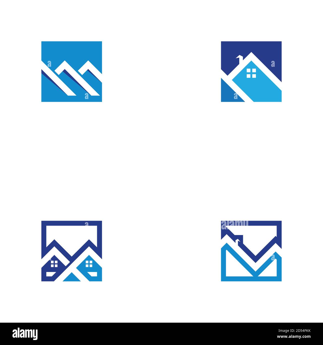 Home logo , Property and Construction Logo design Stock Vector Image ...