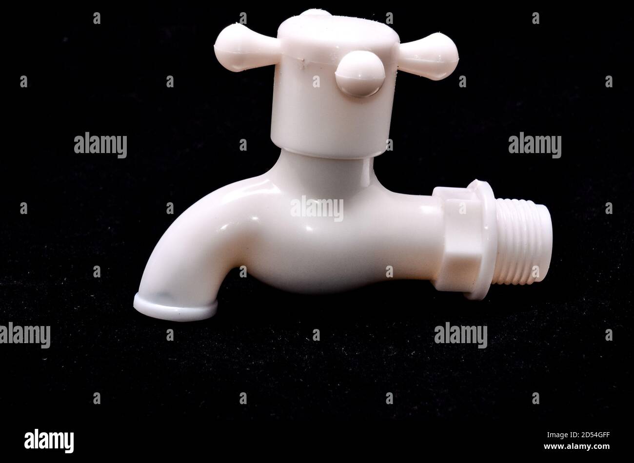 PVC Plastic Water Faucet Stock Photo Alamy