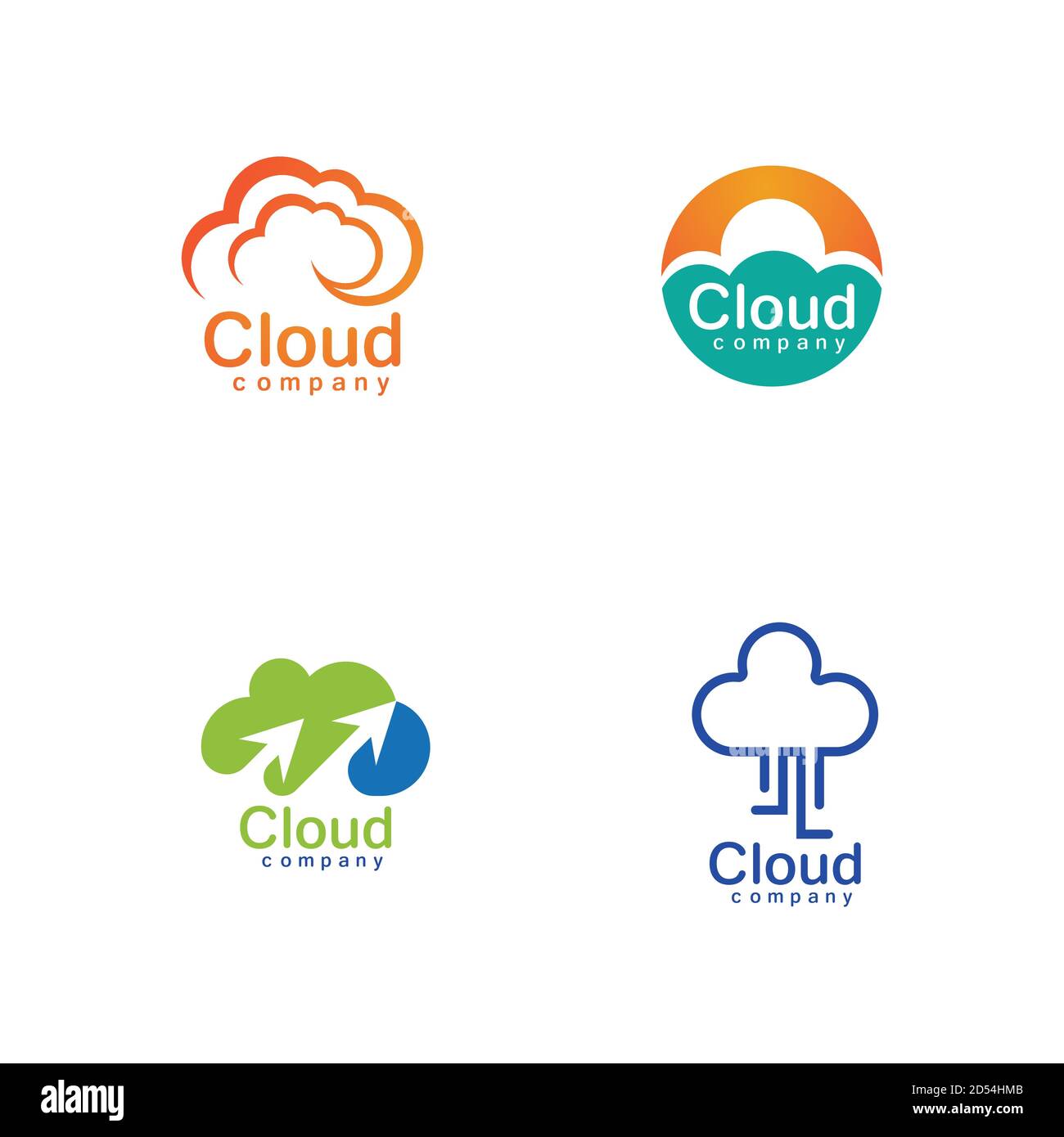 Cloud template vector icon illustration design Stock Vector Image & Art ...