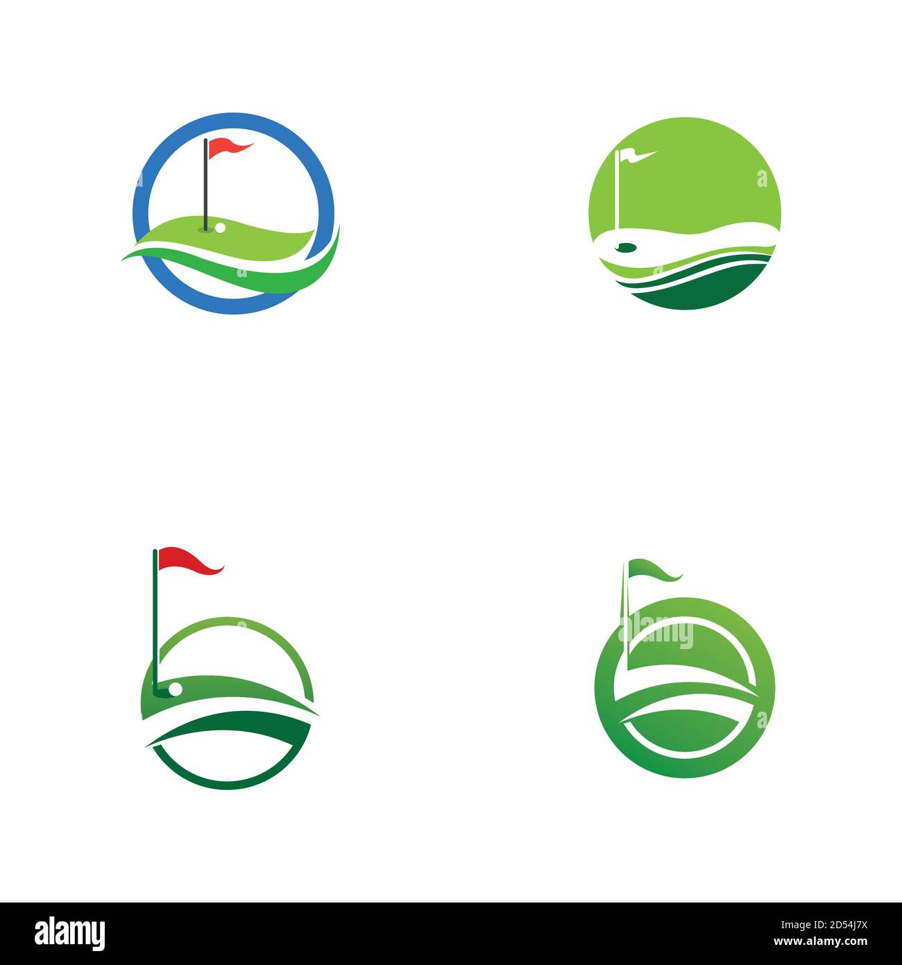 Golf logo vector icon illustration Stock Vector Image & Art - Alamy
