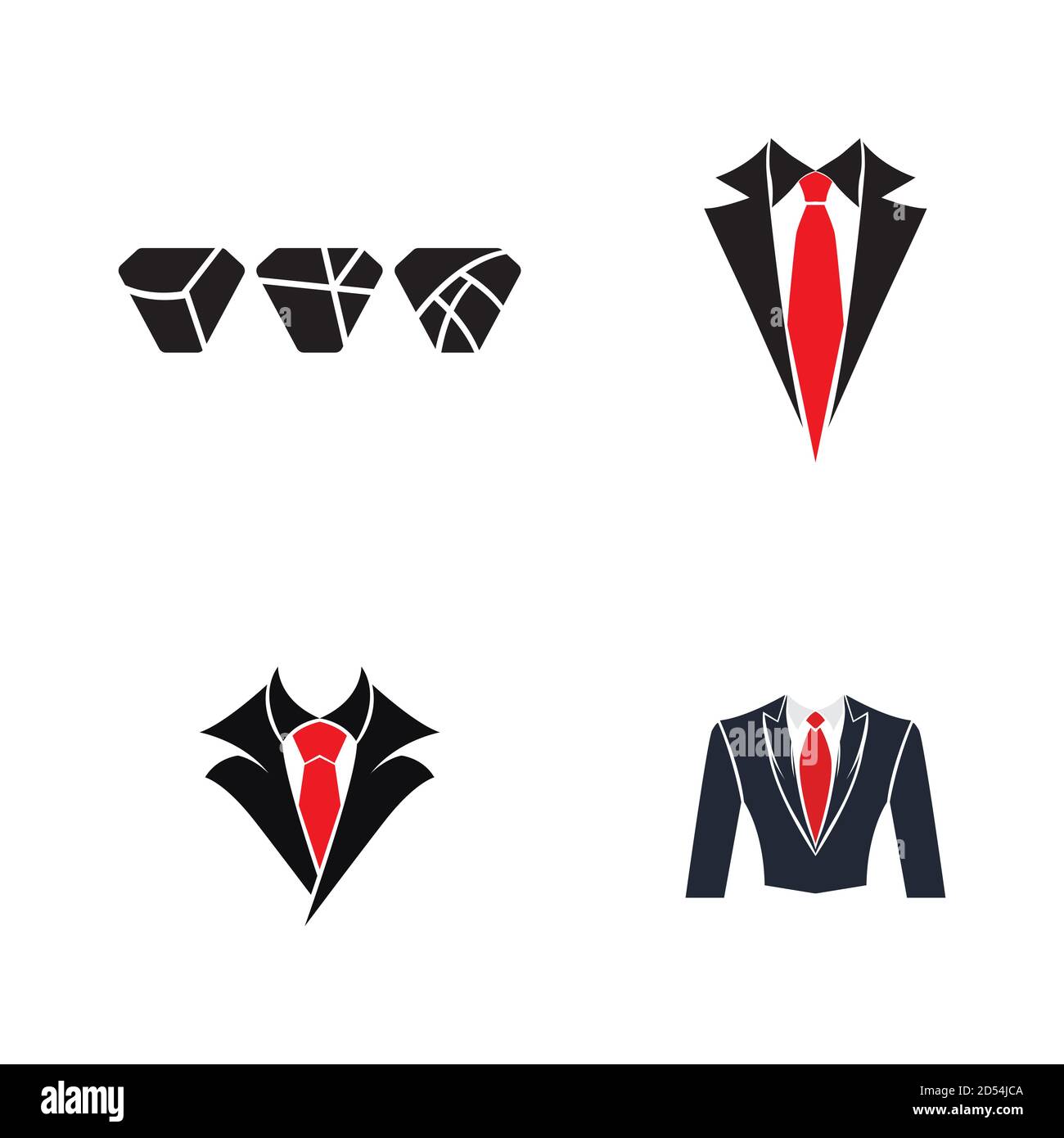 Vector coat tie for business Stock Vector Image & Art - Alamy