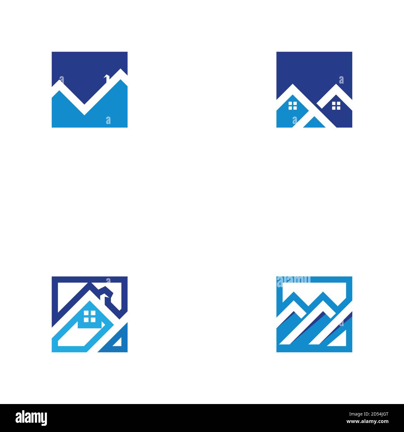 Home logo , Property and Construction Logo design Stock Vector Image ...