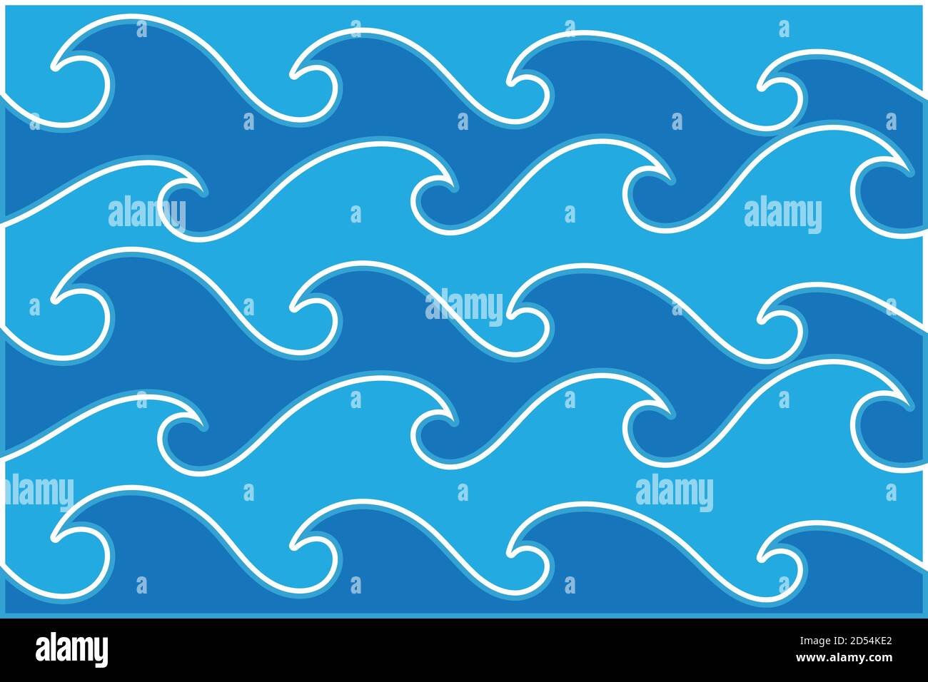 Abstract Water wave vector illustration design background Stock Vector ...