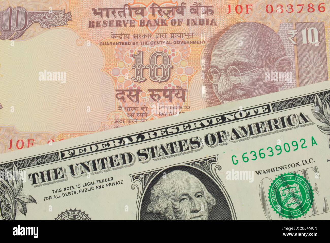 Indian Rupee And United States High Resolution Stock Photography And Images Alamy