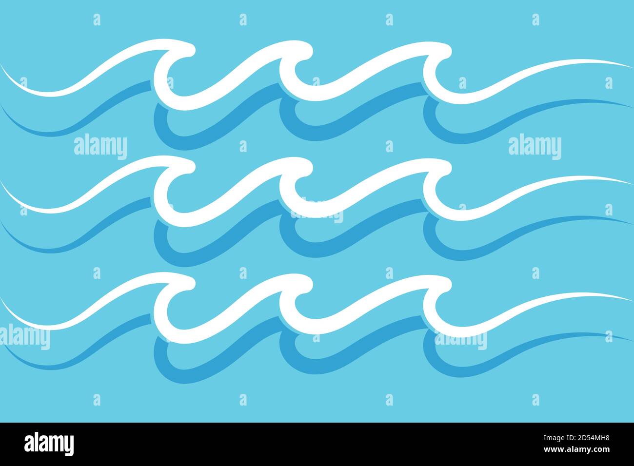 Abstract Water wave vector illustration design background Stock Vector ...