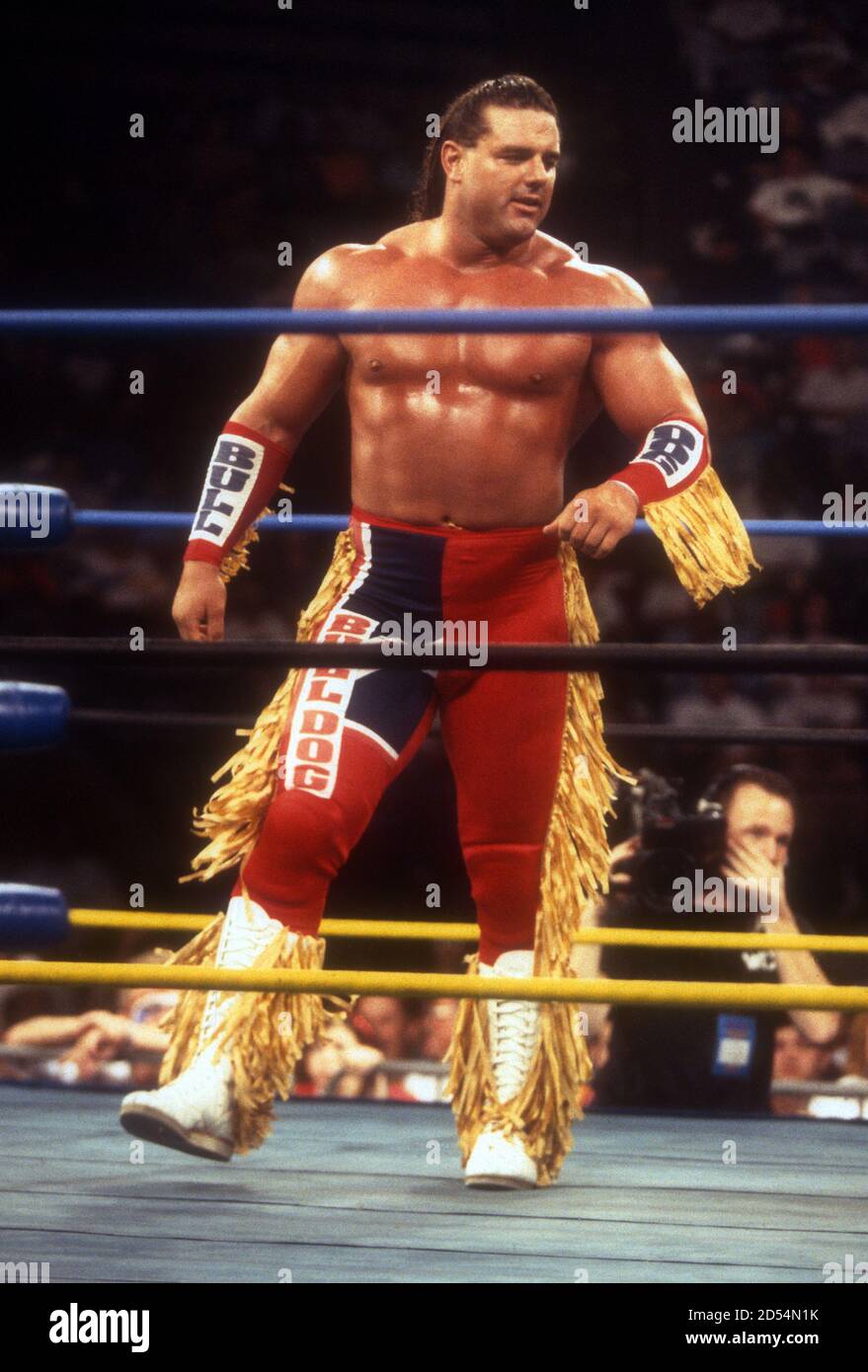 British Bulldog Davey Boy Smith 1993, Photo By John Barrett/PHOTOlink