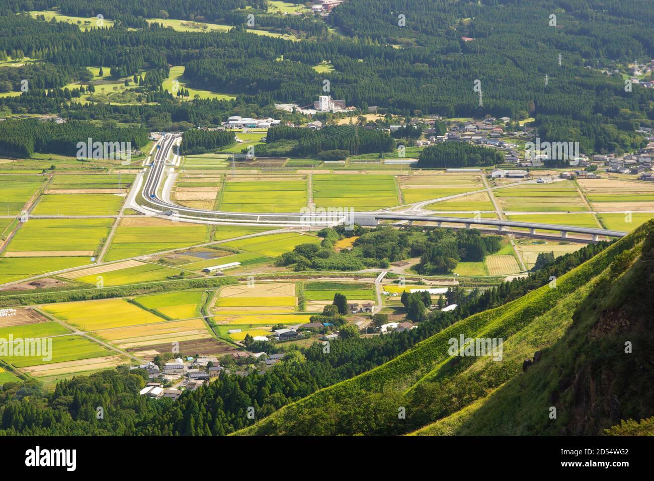 Japan National Route 57 Stock Photo Alamy