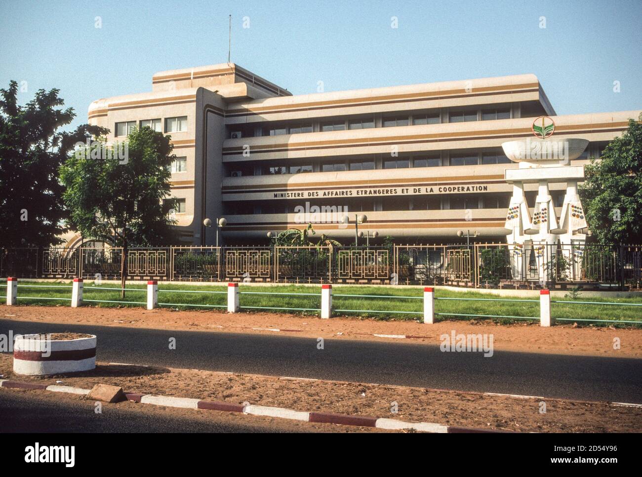 Niamey, Niger. Ministry of Foreign Affairs. Stock Photo