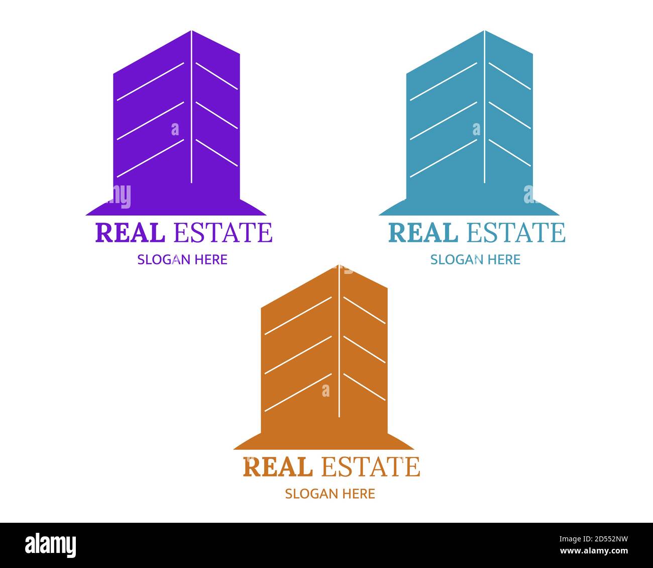 Illustration vector design of real estate logo template for business or ...