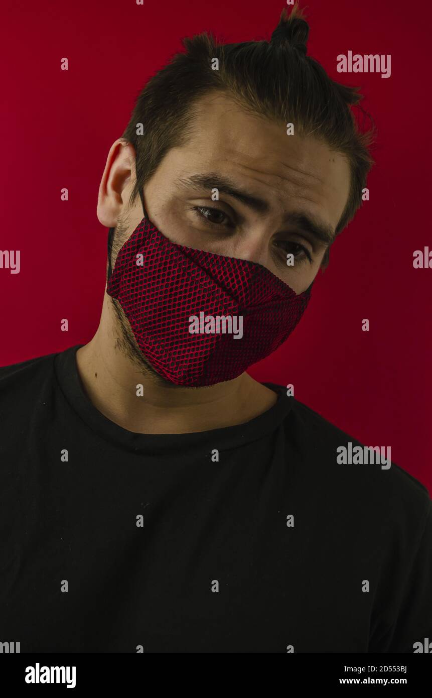 Isolated shot man wearing hi-res stock photography and images - Alamy