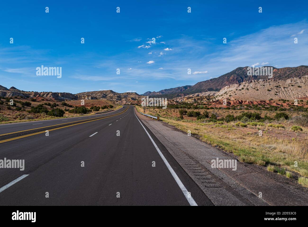 Rural asphalt road among the fields in summer season Stock Photo - Alamy