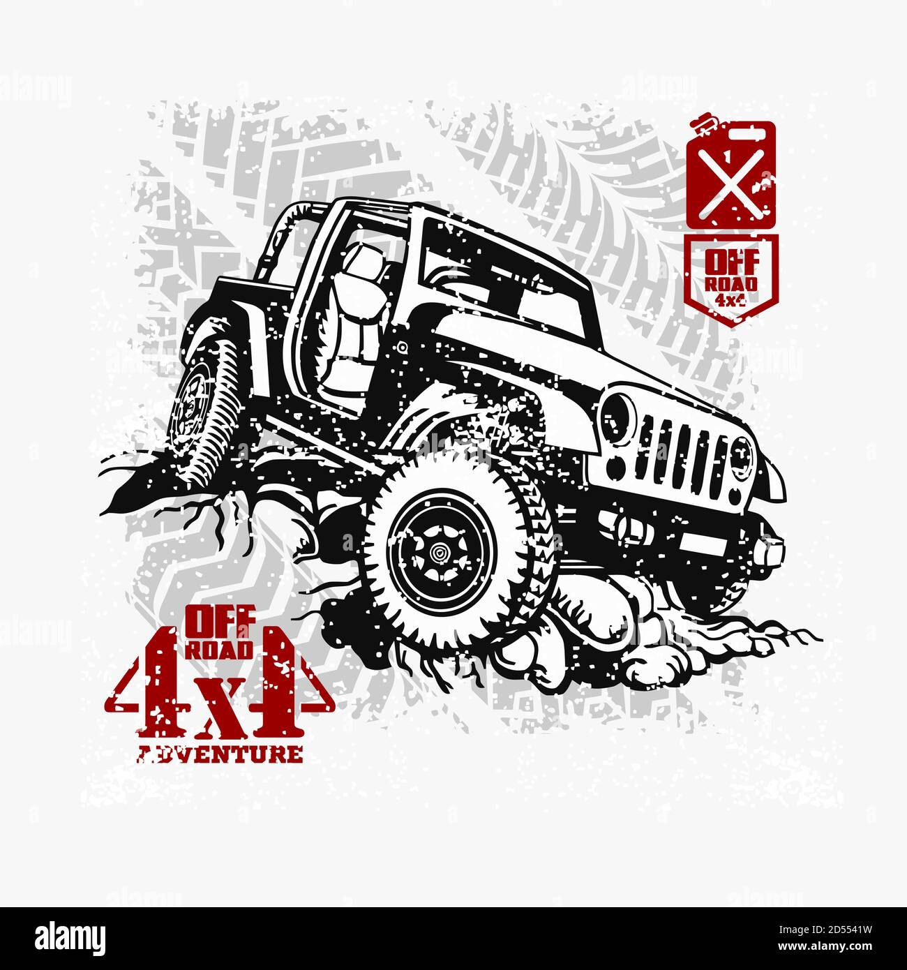 Off road suv on Stock Vector Images Alamy