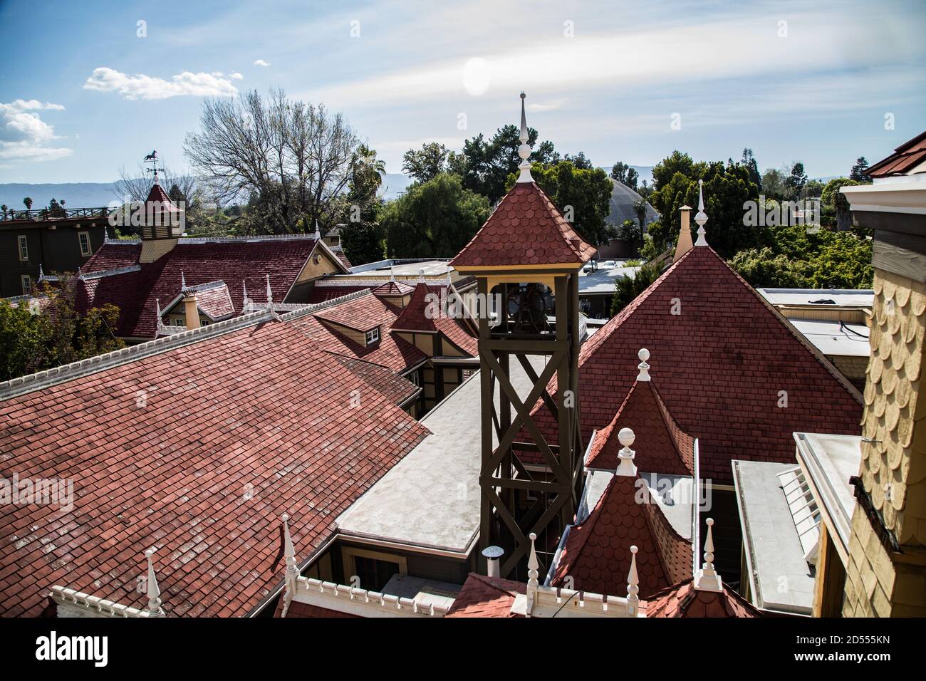 Exterior Photos Of The Winchester House In San Jose California. One Of ...